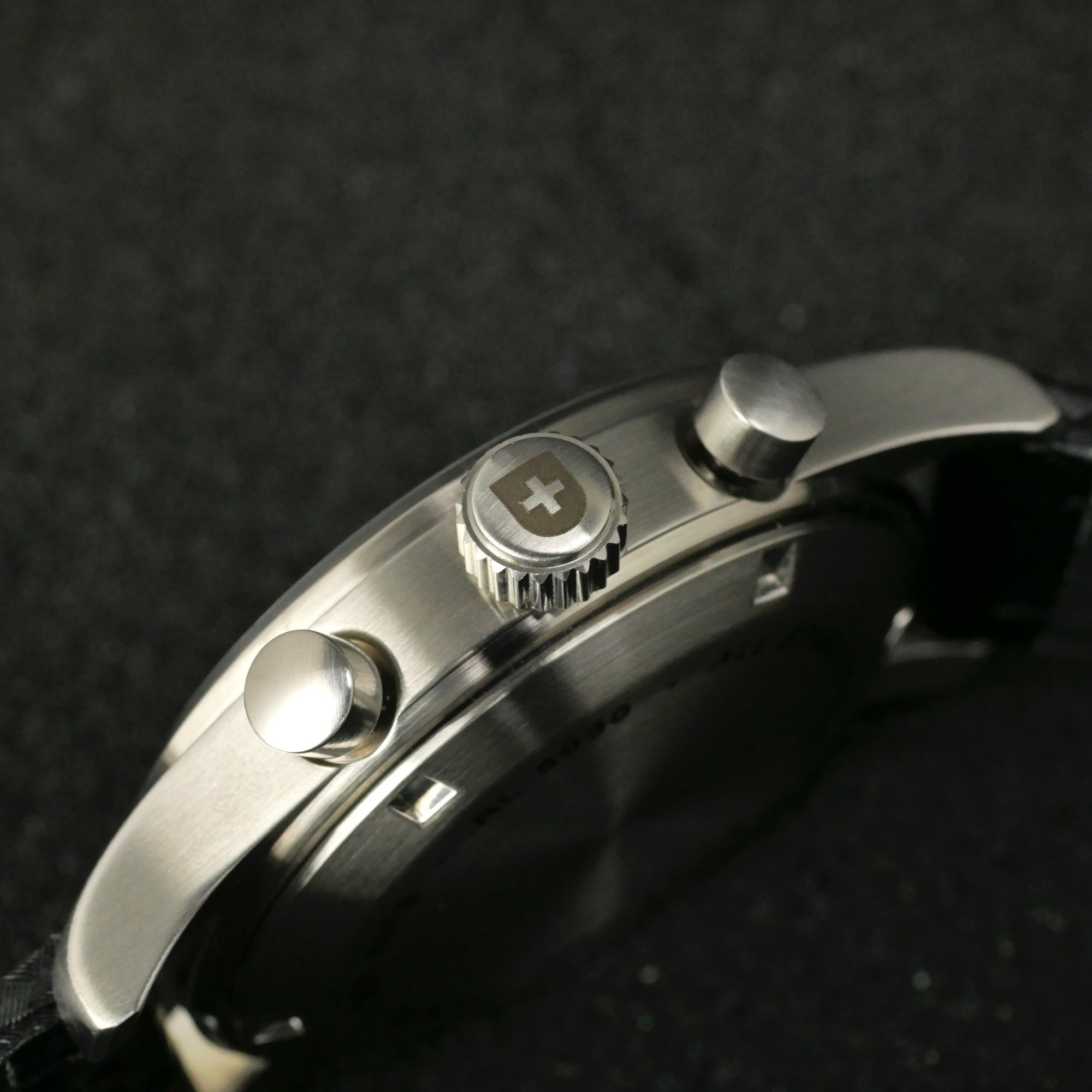 Zeno-Watch Basel Tachymeter Quartz Chronograph Carbon Swiss Men's Watch 42mm 5ATM 4013-5030Q-s1 - Click Image to Close