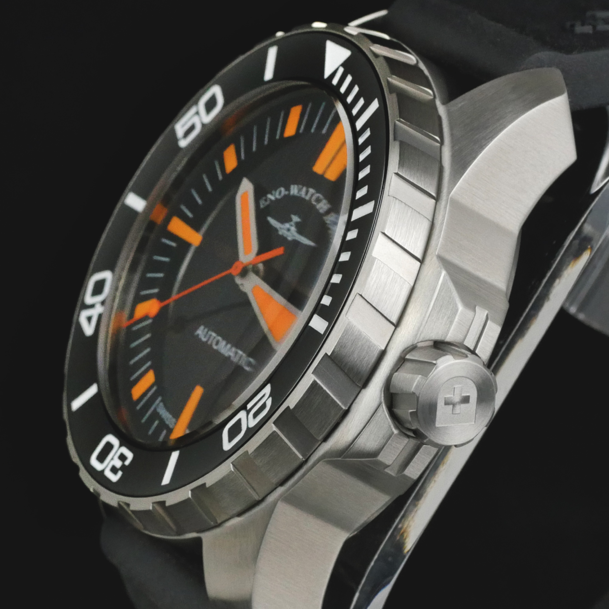 Zeno-Watch Basel Professional Diver Pro Diver 2 Swiss Men's Watch 48mm 50ATM 6603-2824 - Click Image to Close