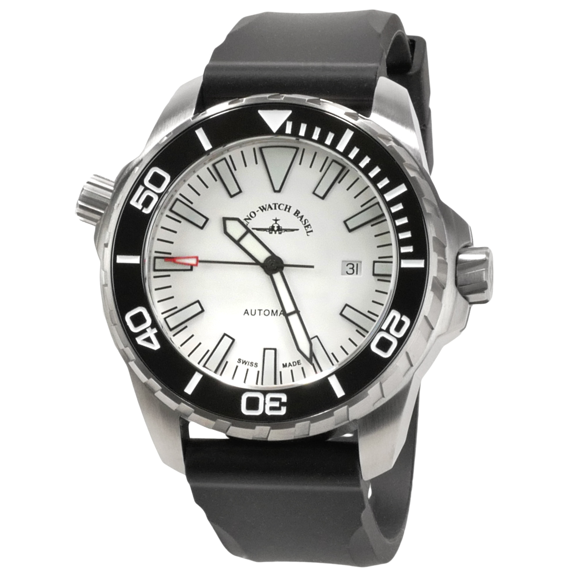 Zeno-Watch Basel Professional Diver Automatic Swiss Men's Watch 6603-2824-A2 - Click Image to Close