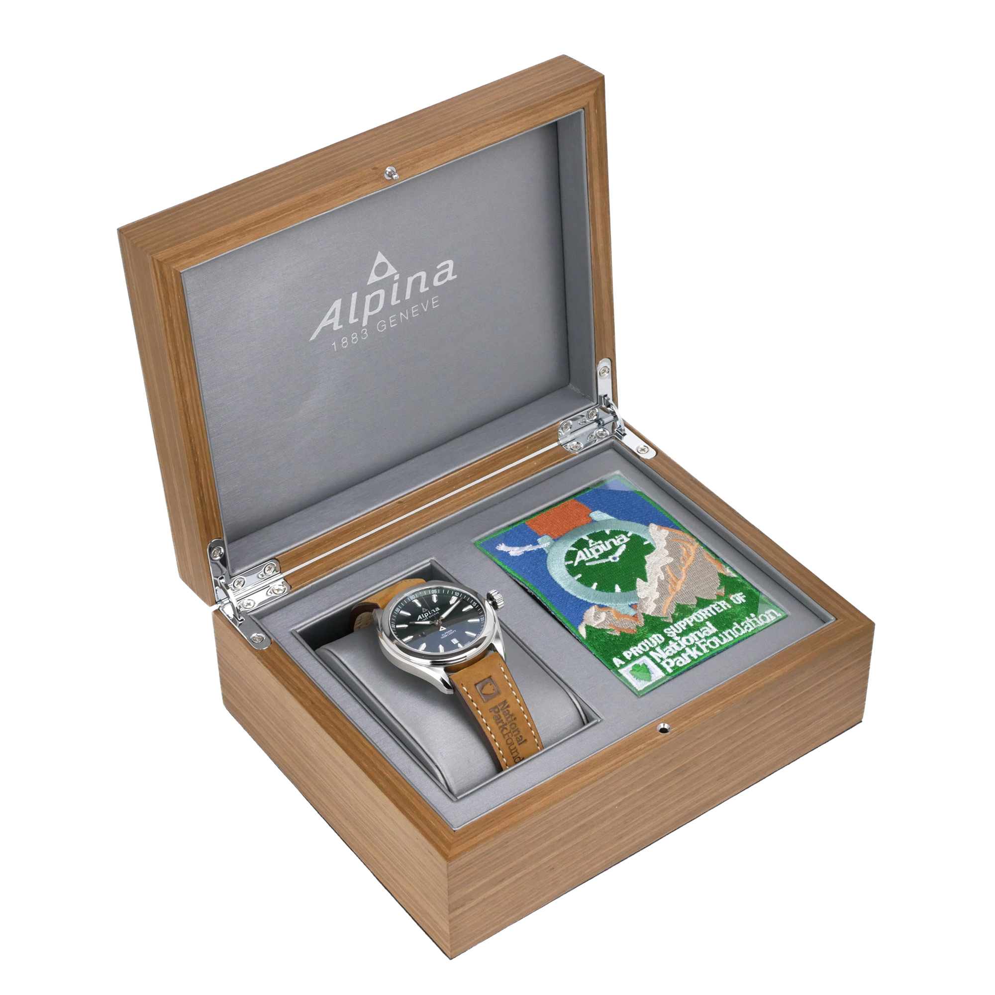 Alpina 1883 Geneve Alpiner National Park 42mm Men's Watch AL-240NPF4E6