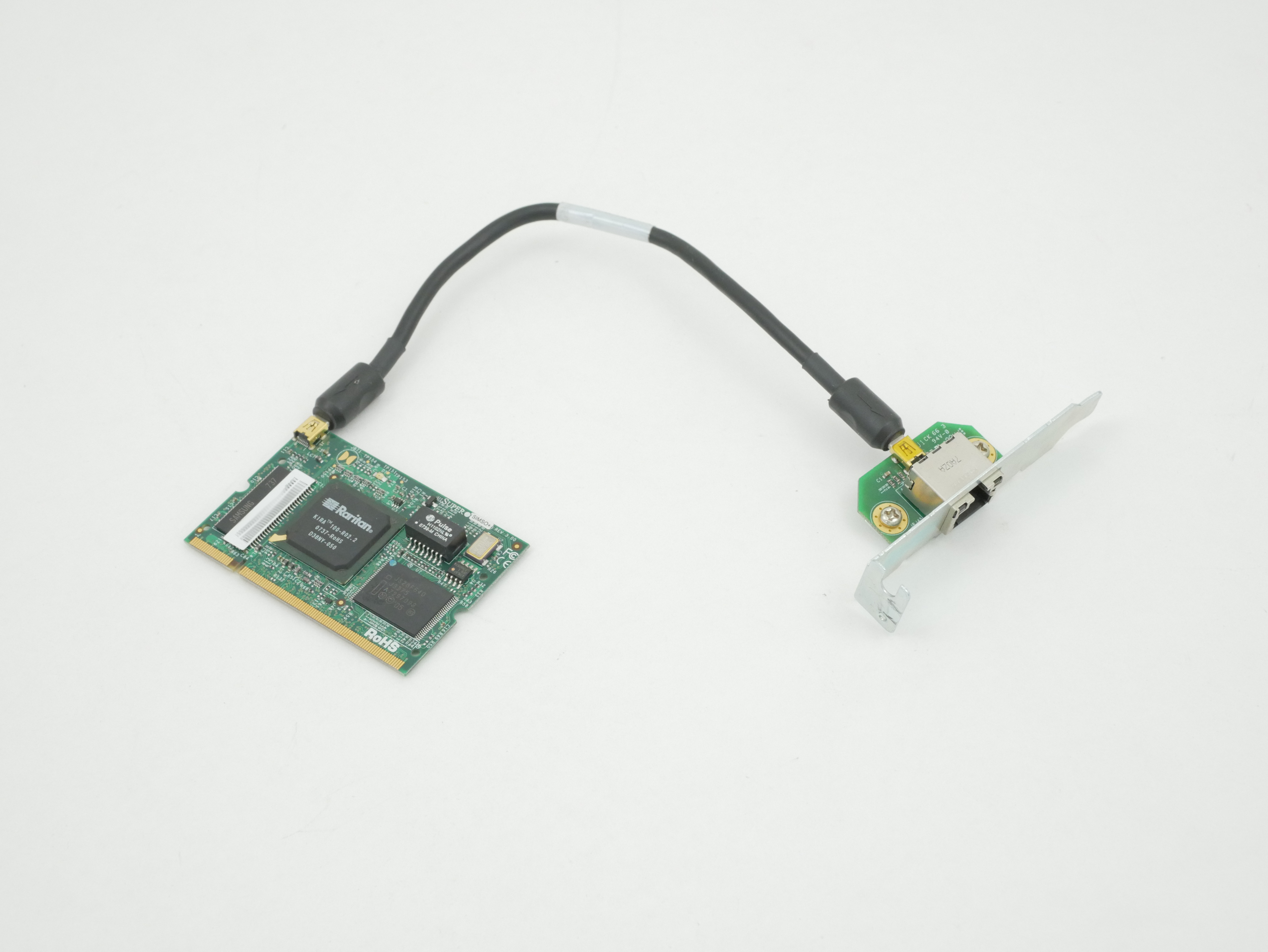 Supermicro AOC-SIMSO Ipmi 2.0 System Mgmt Card Kit Supermicro CBL-0165L