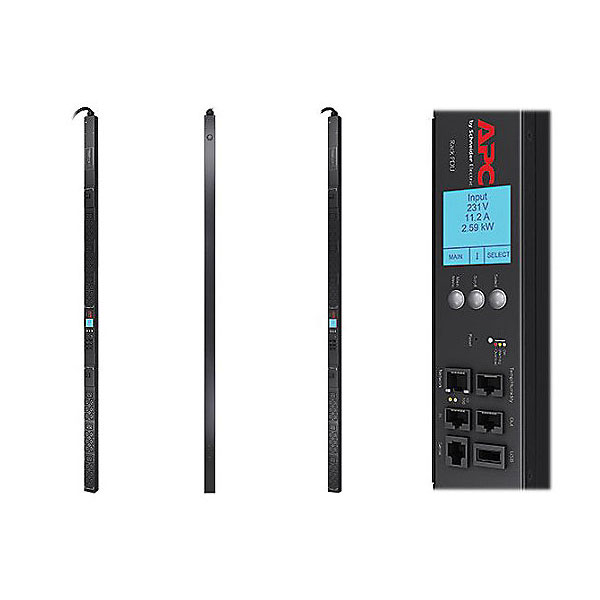 APC AP8853 Metered 0U 230V 32A 9.84 ft Rack PDU 2G 36xC13 6xC19 - Click Image to Close