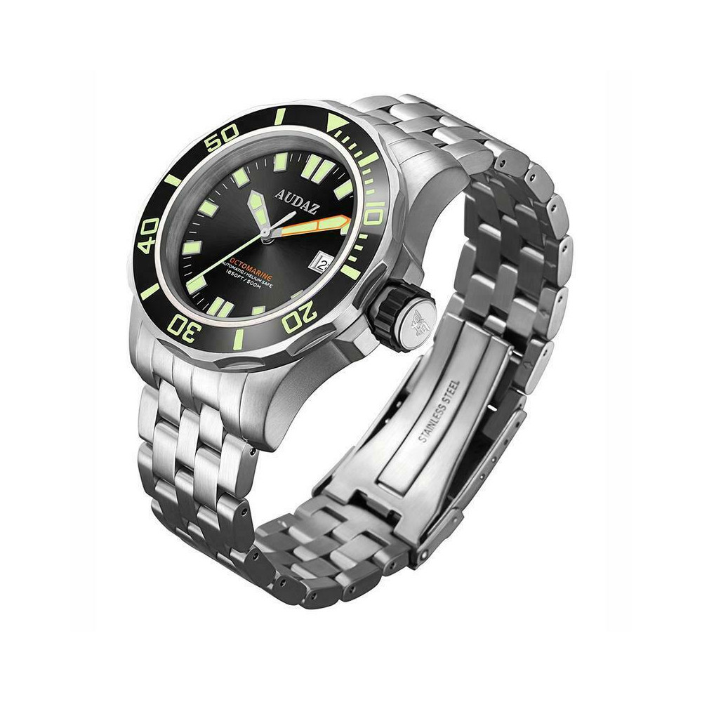 Audaz Octomarine Automatic Men's Diver Watch 42mm ADZ-2070-01 - Click Image to Close