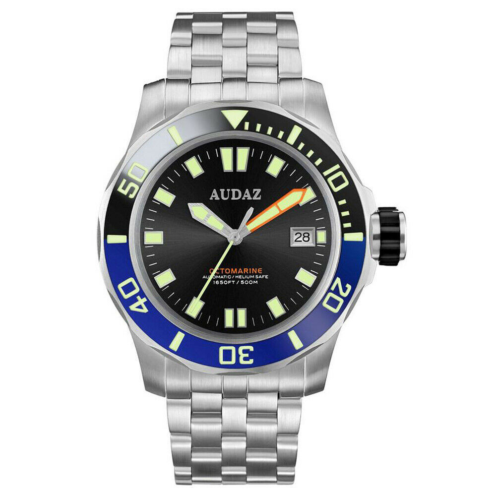 Audaz Octomarine Automatic Men's Diver Watch 42mm ADZ-2070-05 - Click Image to Close