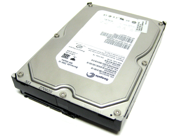 Seagate ST3500630AS 500GB 7200 SATA Hard Drive 390599-001 HDD