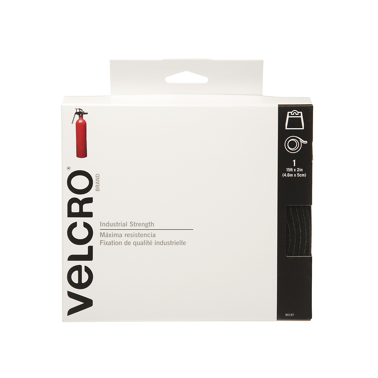 Velcro Tape Rolls/Box 15' 90197