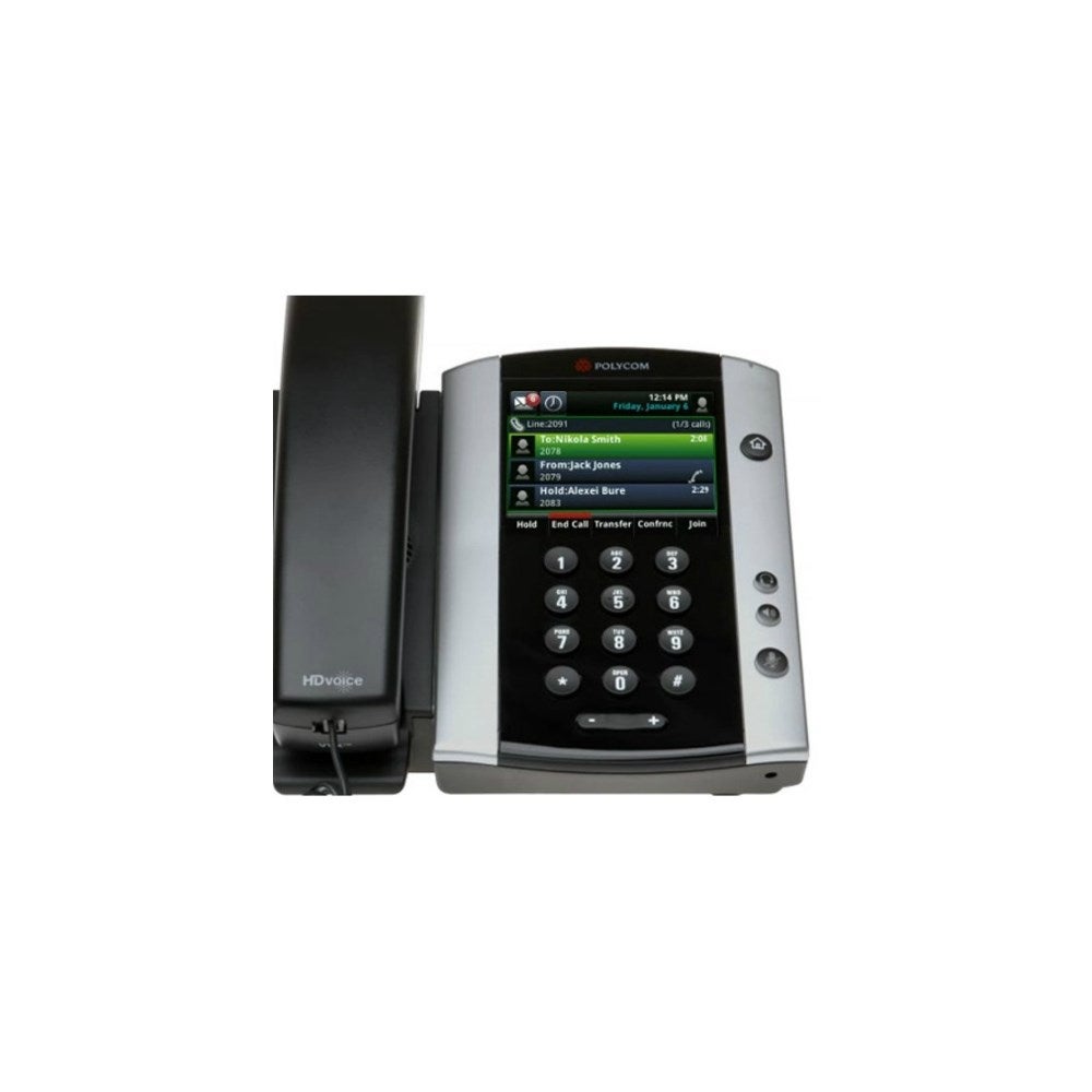 Polycom Vvx 501 12-Line Bus Phone Polycom-2200-48500-019