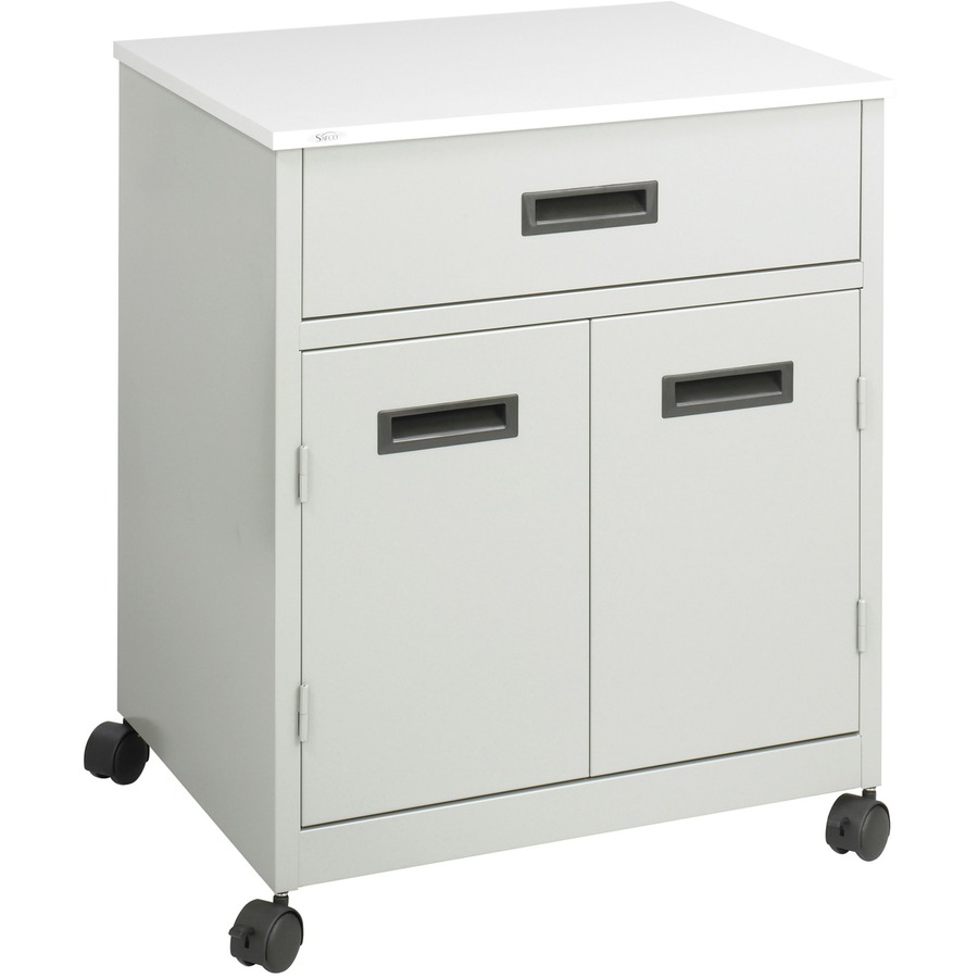 Safco Stand W/Drawer Gy SAF-1870GR - Click Image to Close
