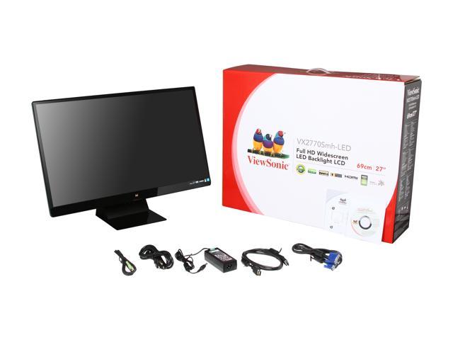 Viewsonic Vx2770Smh 27In Led VIE-VX2770SMH-LED