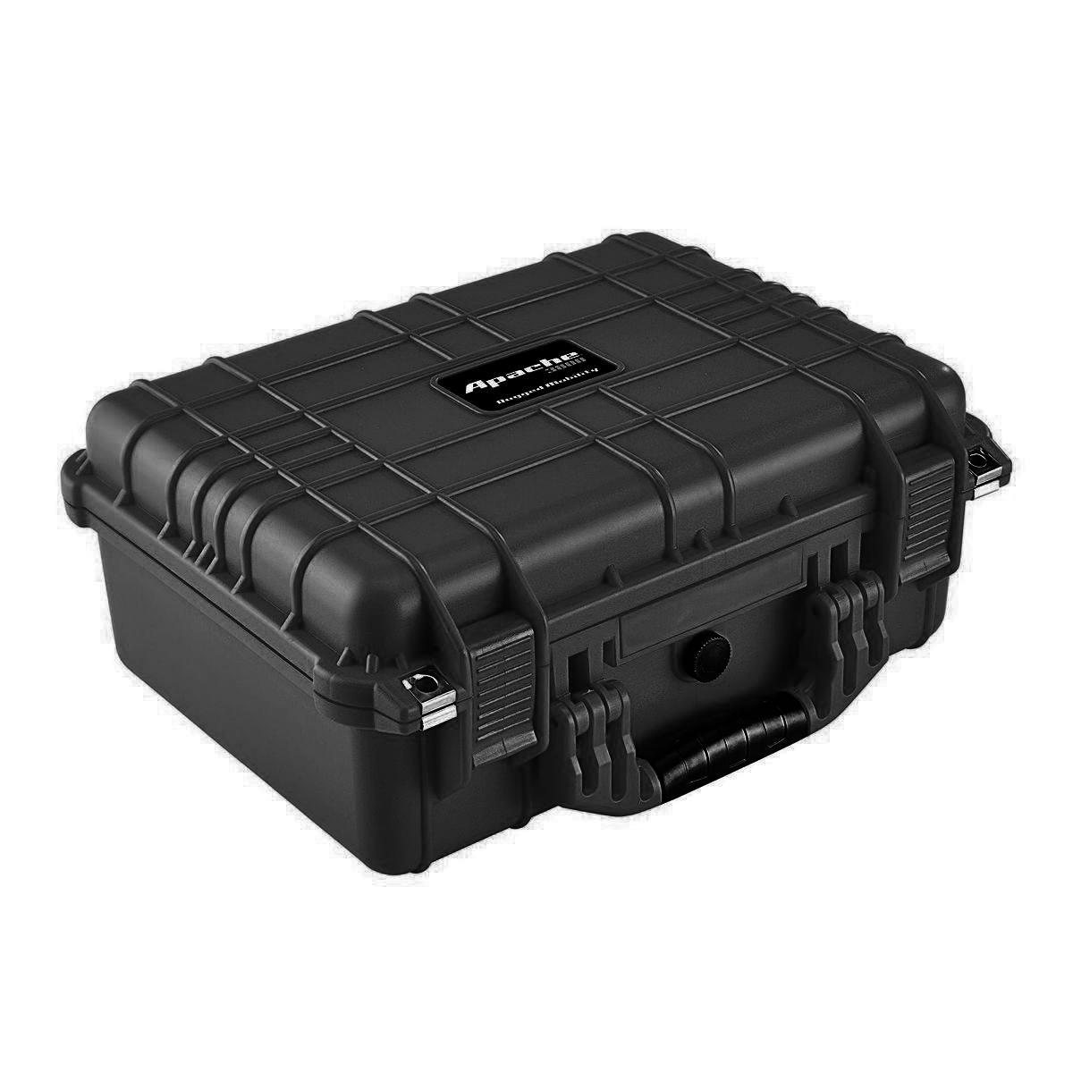 Black Apache 3800 Weatherproof Protective Case, X-Large, Watertight, dust-tight, impact resistant protective case - Click Image to Close