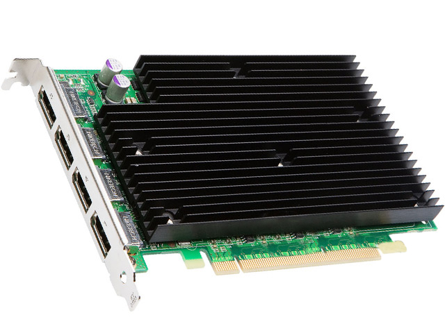 nVidia Quadro NVS 450 PCIE Video Card NVS450 512MB 4 Monitors - Click Image to Close