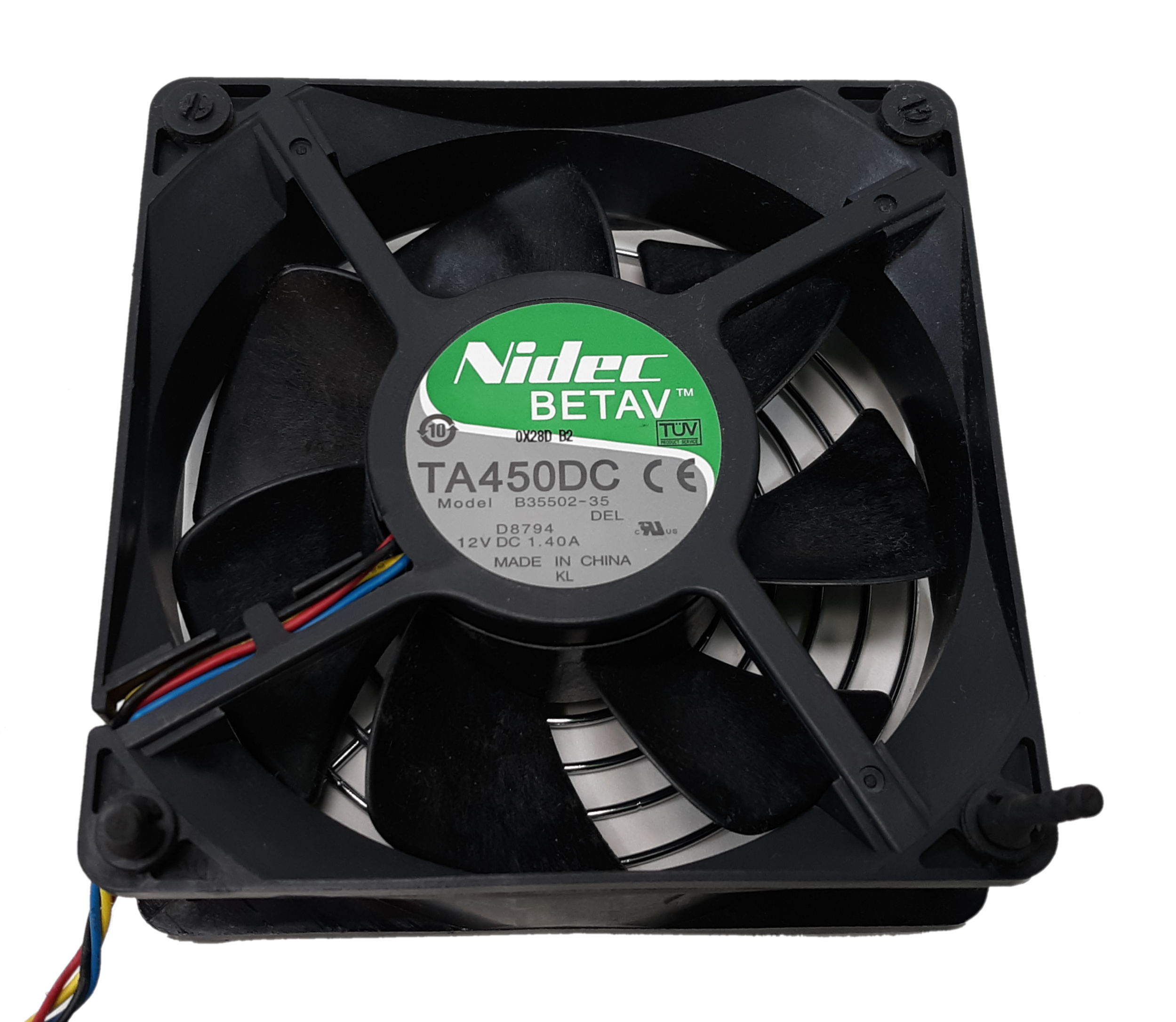 Nidec Betav TA450DC Fan 12V 120x120mm 1.40A for Dell T7500 B35502-35