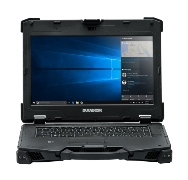 Durabook Z14 Standard Rugged Laptop 14" Touch Core i5-8250U 1.60GHz RAM 8GB SSD 256GB Win10 Z4A2A2DAABXX - Click Image to Close