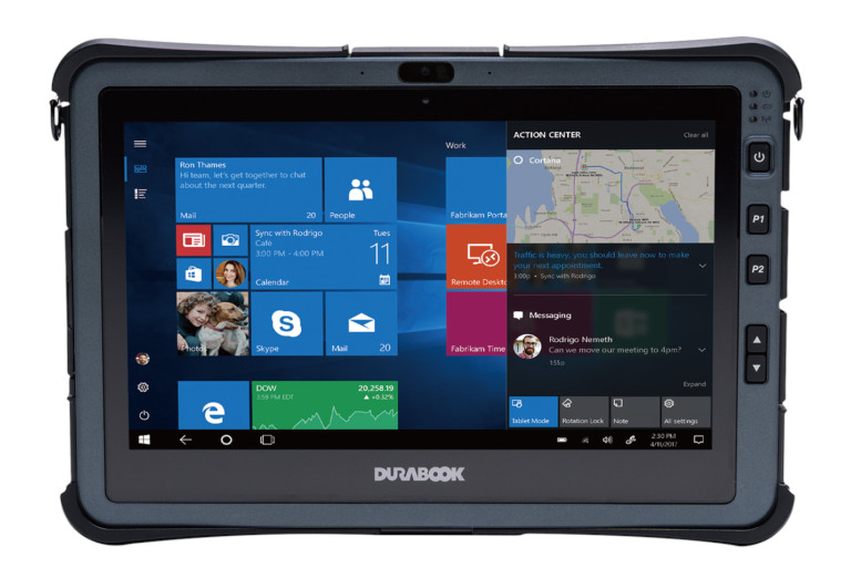 Durabook U11 Rugged Field Tablet 11.6" Core i5-10210Y 8GB RAM 128GB SSD Win 10 - Click Image to Close
