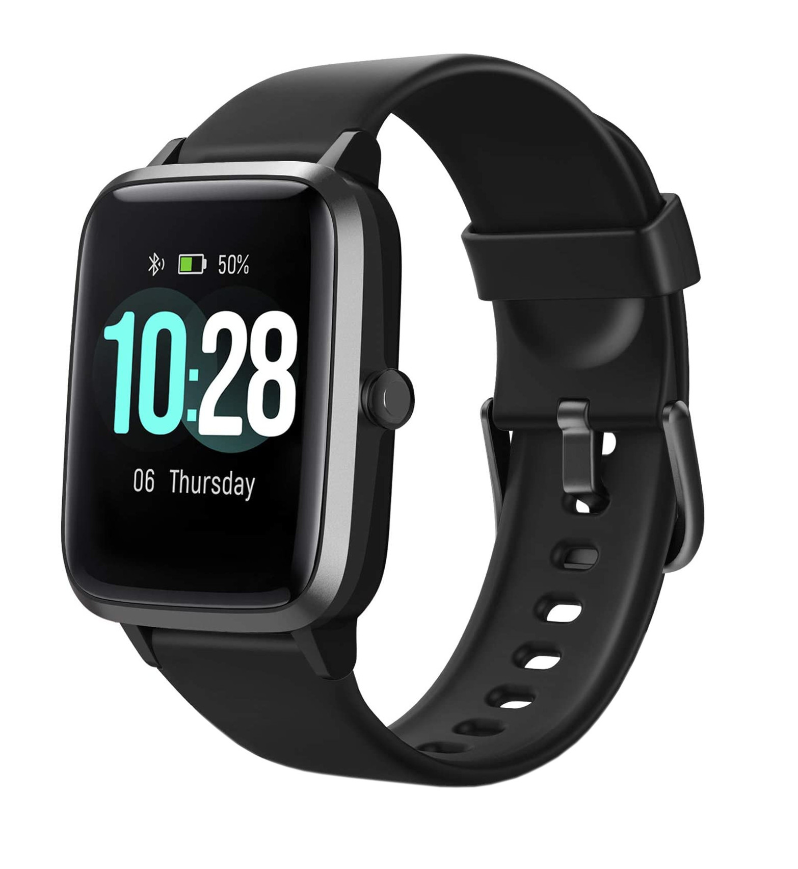 Letsfit Smart Watch Fitness Tracker with Heart Rate Monitor ID205L