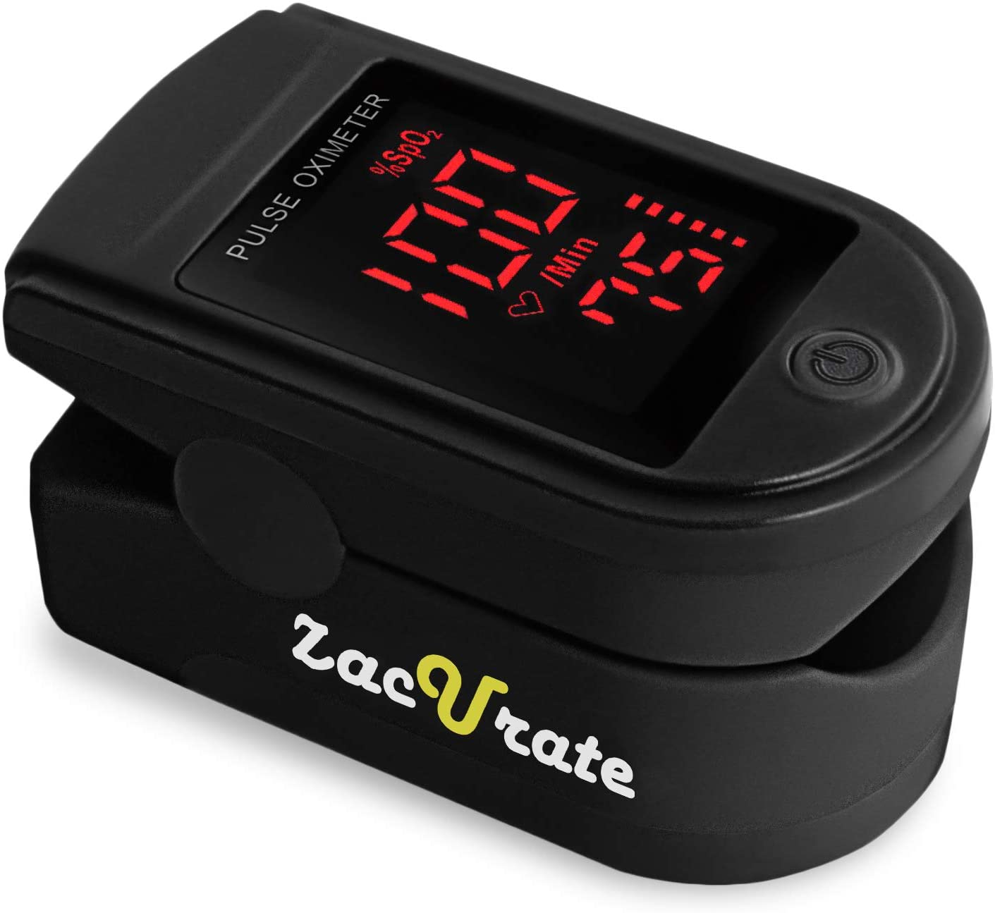 Zacurate Pro Series 500DL Fingertip Pulse Oximeter Blood Oxygen Saturation Monitor M430N-PRO-RB - Click Image to Close