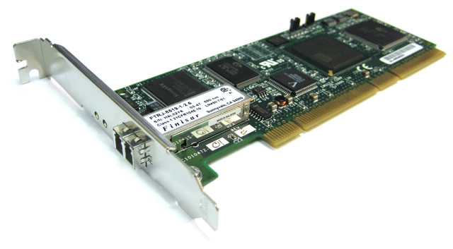 Emulex FTRJ-8519-1-2.5 Fibre PCI-X Adapter FC1020034-01J - Click Image to Close