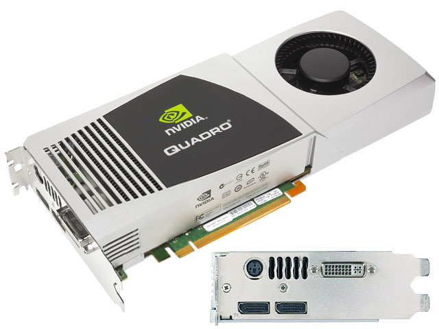 nVidia Quadro FX 4800 FX4800 Video 1.5GB PCI-E VCQFX4800-PCIE-PB