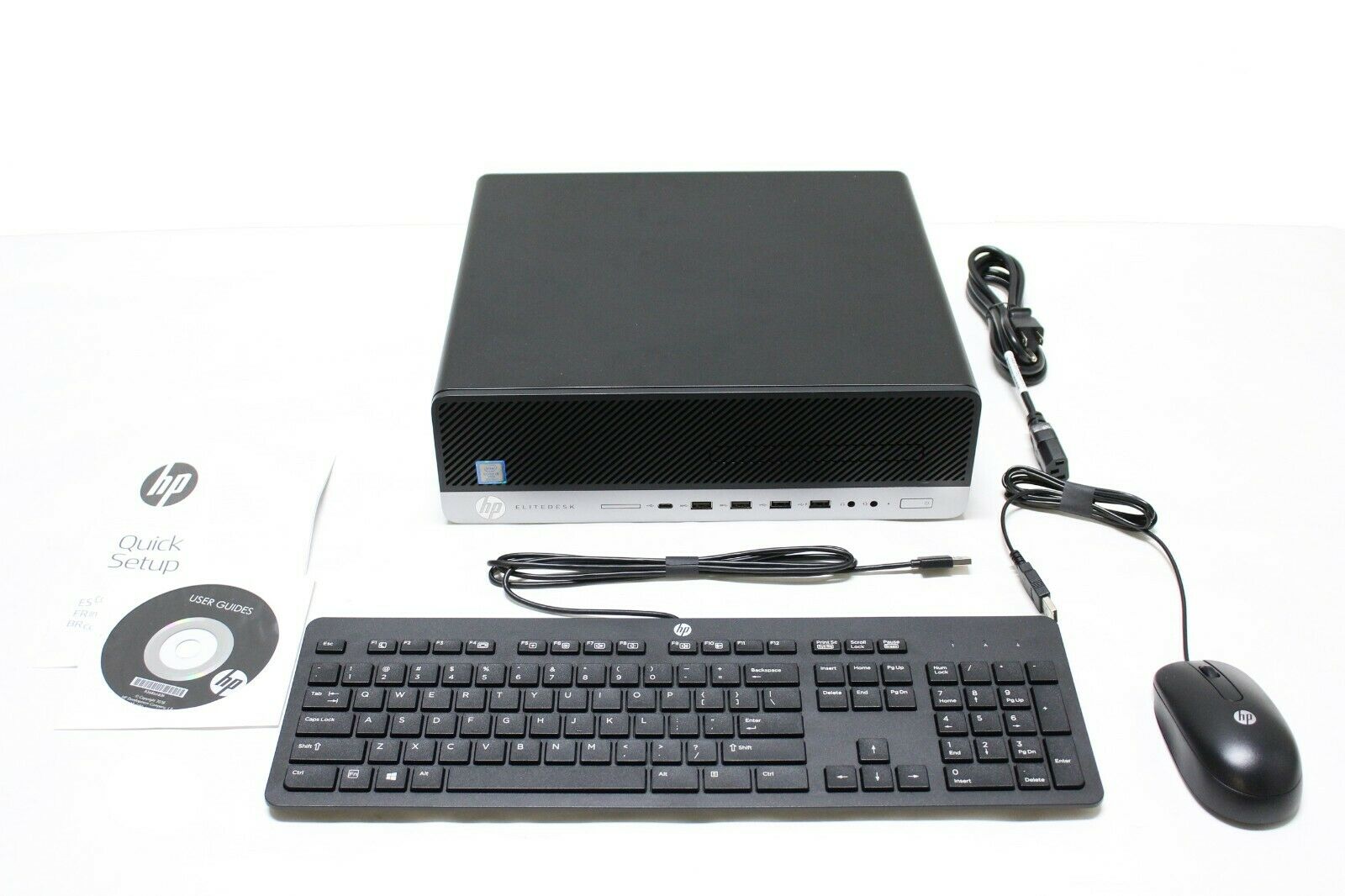 HP EliteDesk 800 G5 SFF Intel Core I5-9600 3.1 GHz SSD 128Gb RAM 8Gb Win10 8MF12US#ABA - Click Image to Close