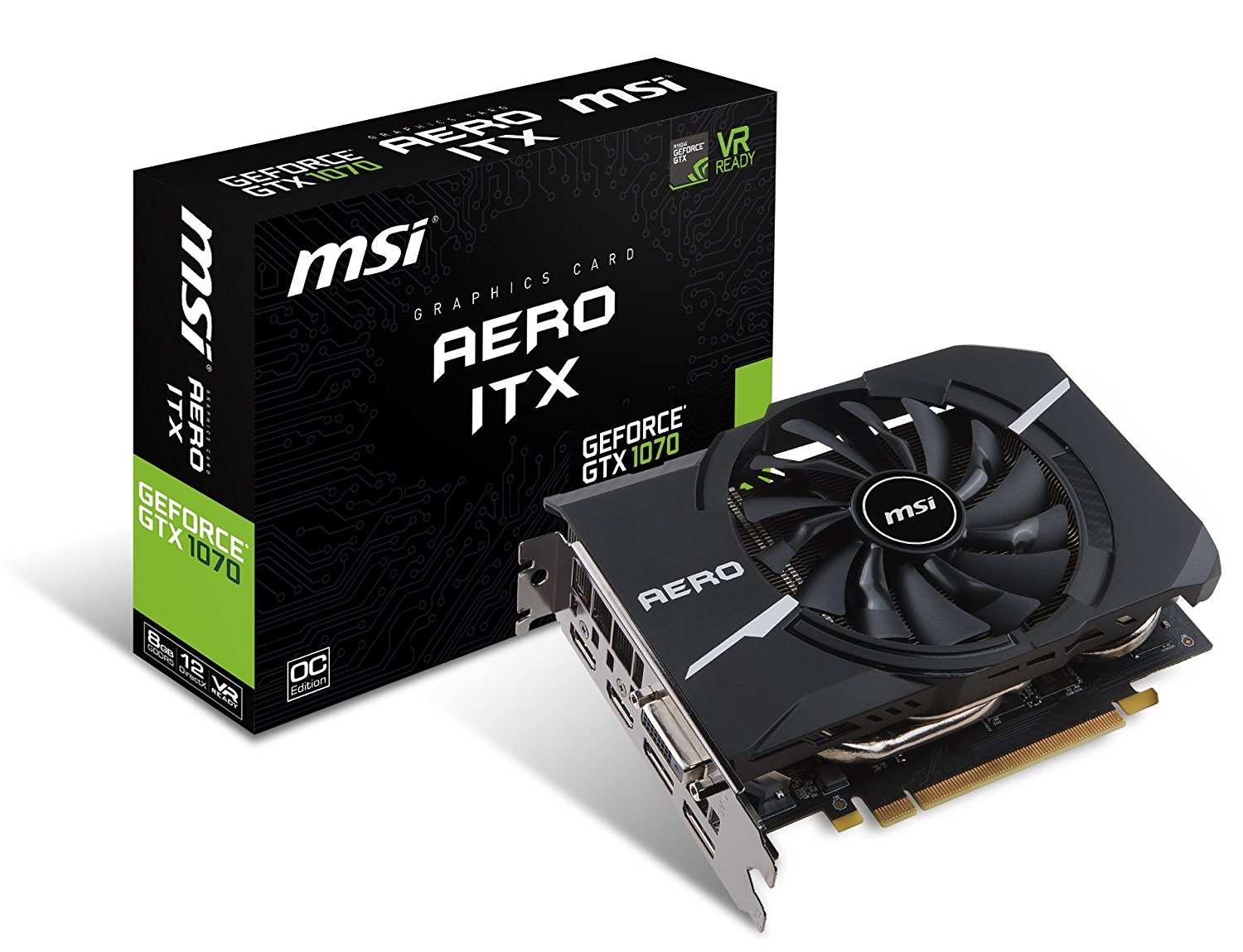 MSI Gaming GeForce GTX 1070 8GB GDDR5 GTX1070 Video Card [GTX1070