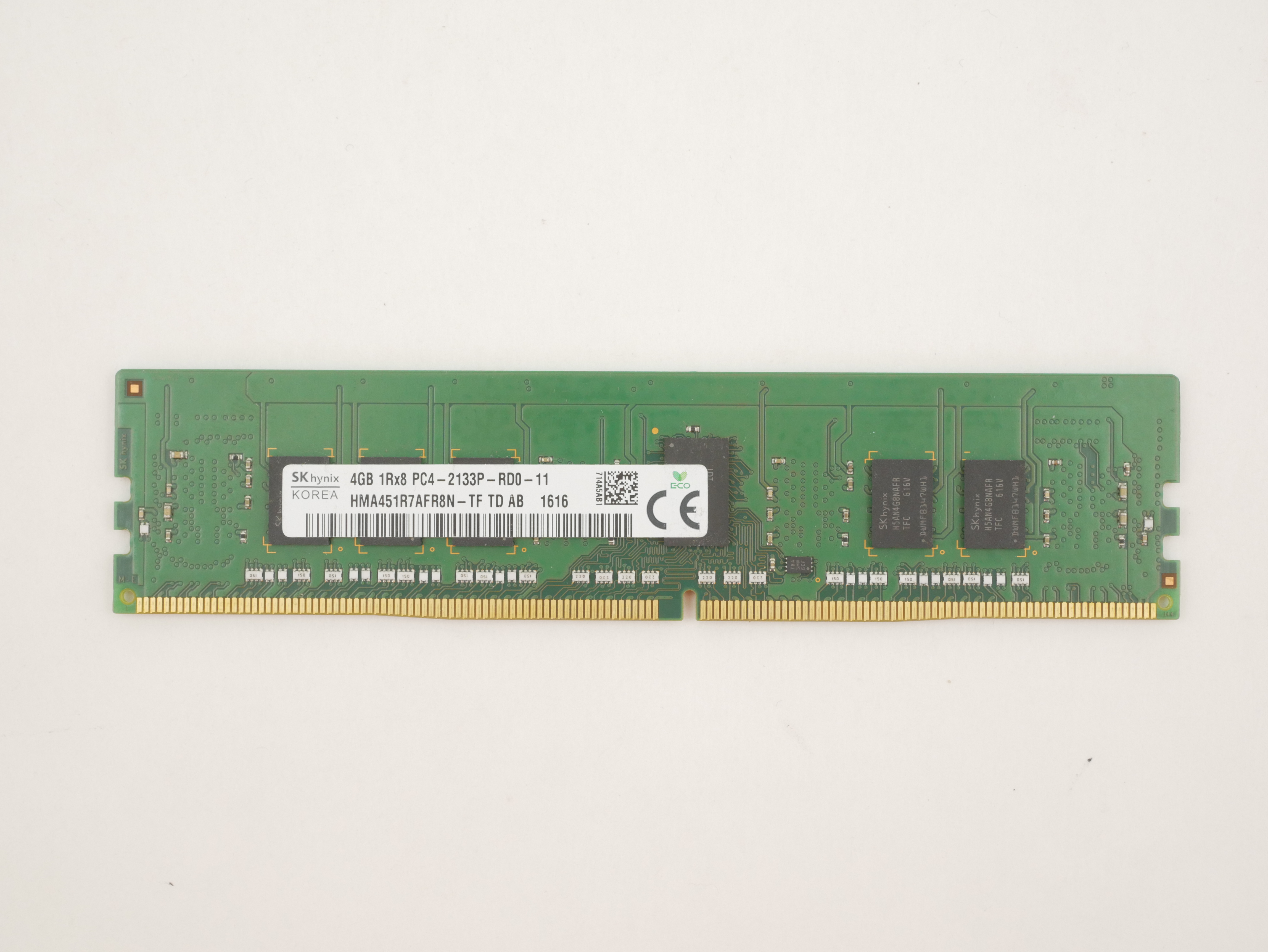 Hynix 4GB PC4-17000 DDR4-2133MHz ECC REG 288pin HMA451R7AFR8N-TF