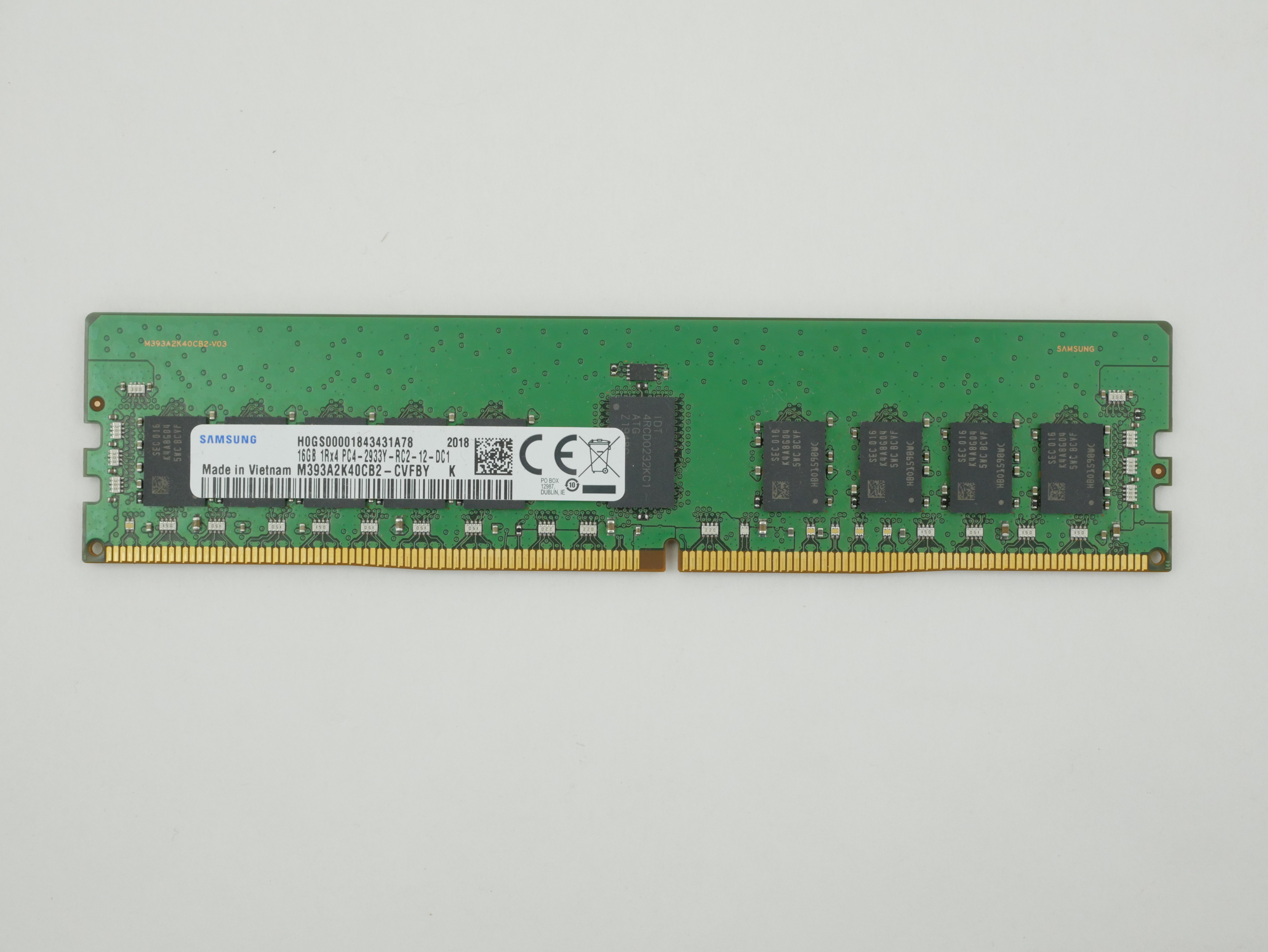 HP 16GB DDR4 RAM 1Rx4 PC4-2933 ECC REG RDIMM L15416-501