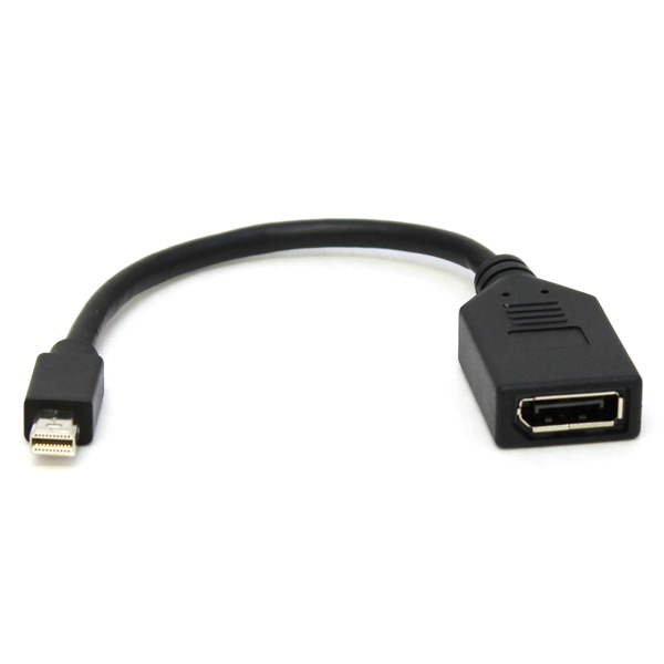 Mini DisplayPort to DisplayPort (mDP to DP) Video Cable Adapter
