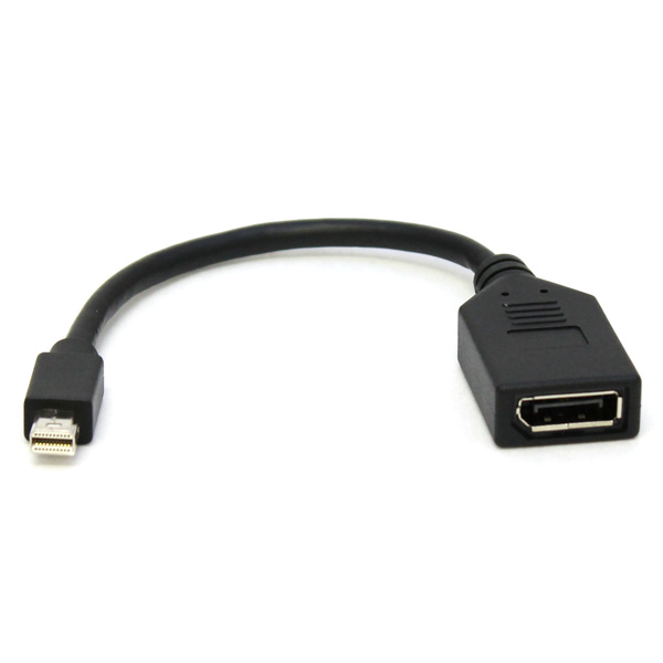 Mini DisplayPort to DisplayPort (mDP to DP) Video Cable Adapter - Click Image to Close