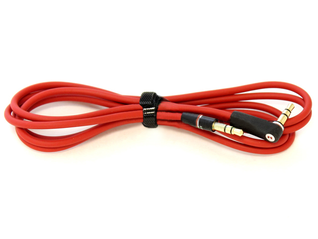 Monster L Plug Audio Cable Cord 3.5mm Beats Dr Dre Headphones - Click Image to Close