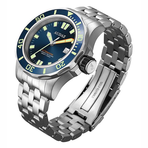 Audaz Octomarine Automatic Men's Diver Watch 42mm ADZ-2070-02 - Click Image to Close