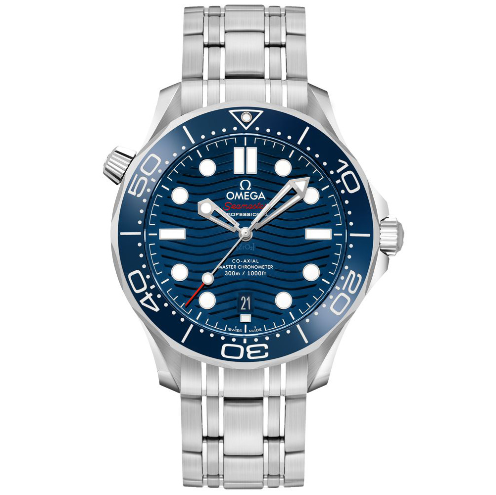 Omega Seamaster Men's Diver Watch 42mm Master Co-axial 210.30.42.20.03.001 - Click Image to Close