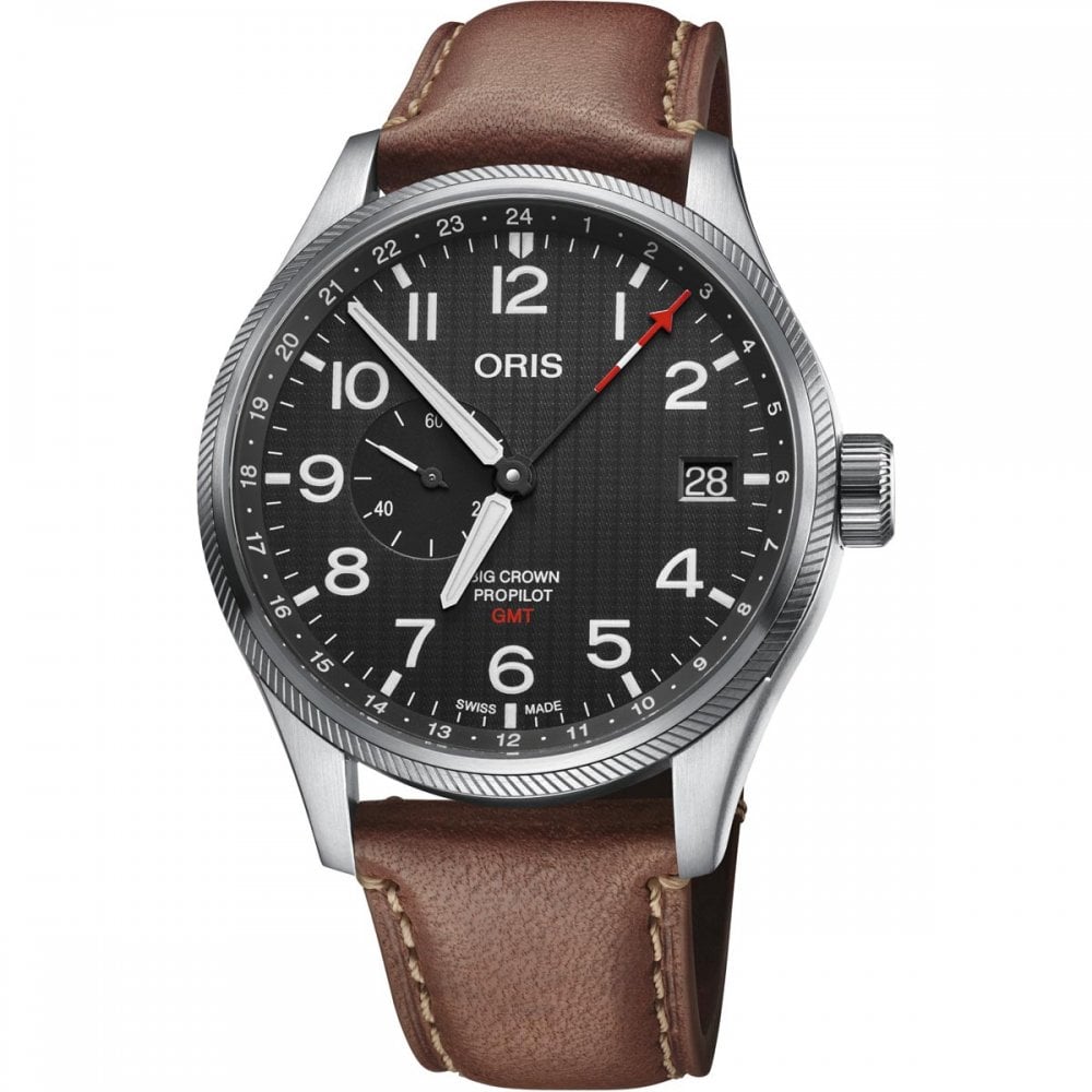 Oris Big Crown ProPilot 56th Reno Air Races Limited Edition Men's GMT Swiss Watch 01 748 7710 4184-Set - Click Image to Close