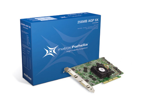 Matrox Parhelia 256MB PH-A8X256 AGP 8X Multi-Display Video Card - Click Image to Close