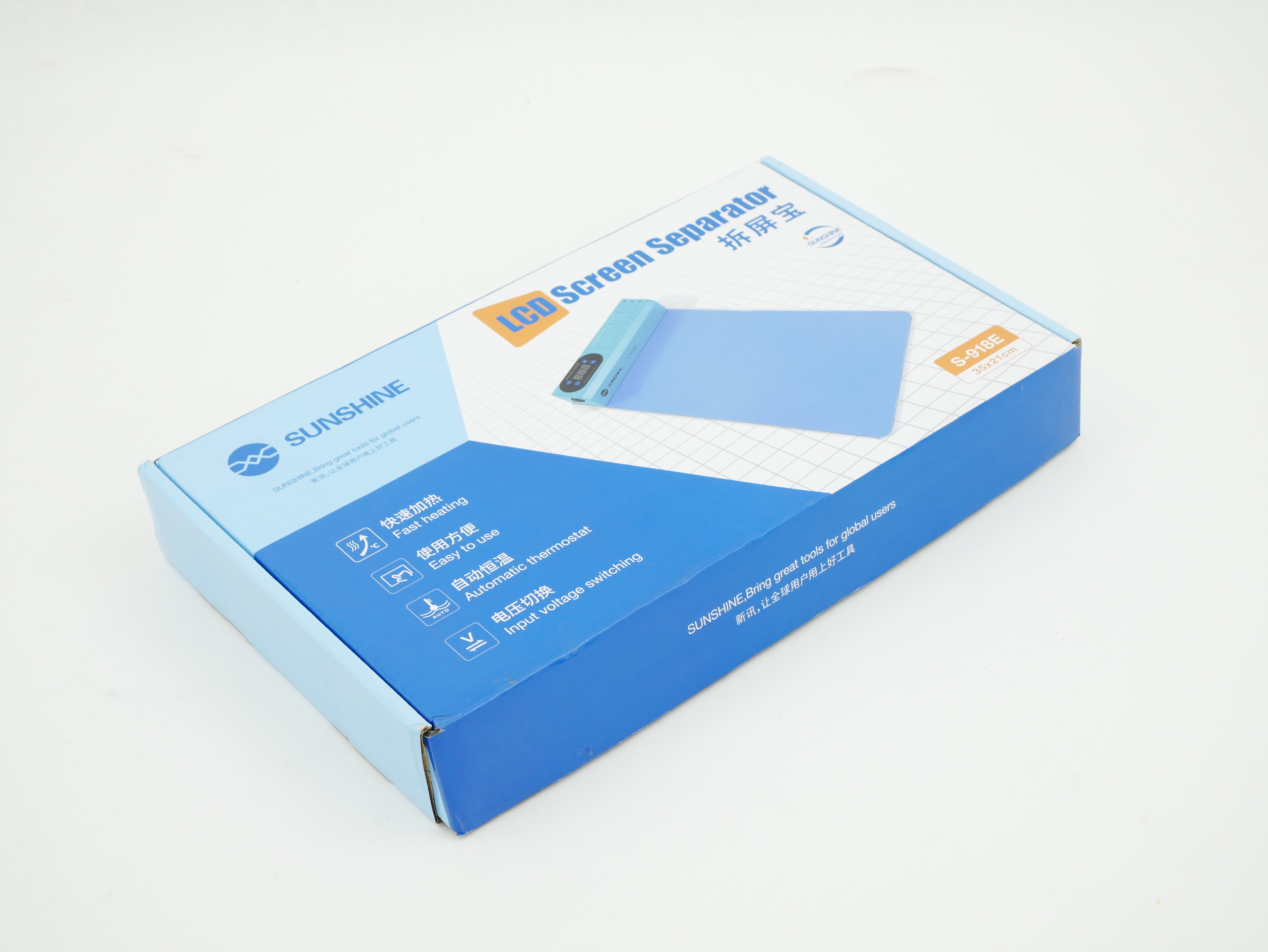 Sunshine LCD Screen Separator Blue Screen Remover Splitter Heating Stage S-918E