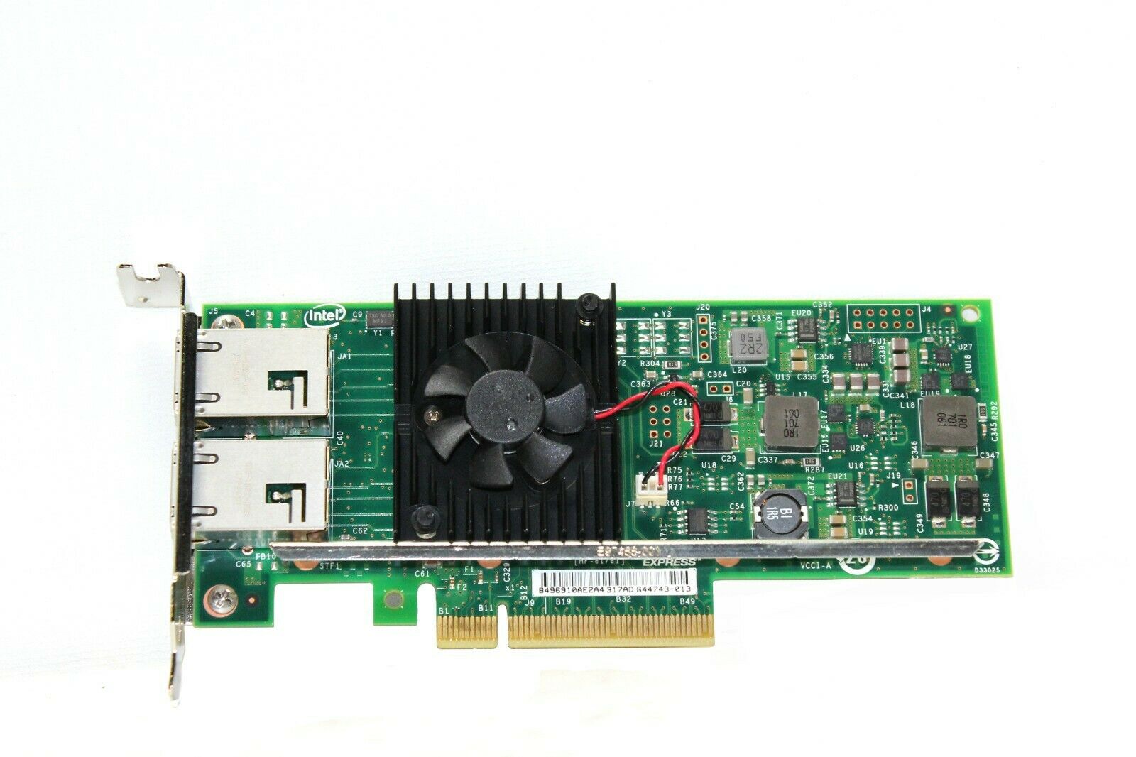 Intel X540-T2 Genuine Converged Dual Port Network Adapter 3DFV8 - Click Image to Close