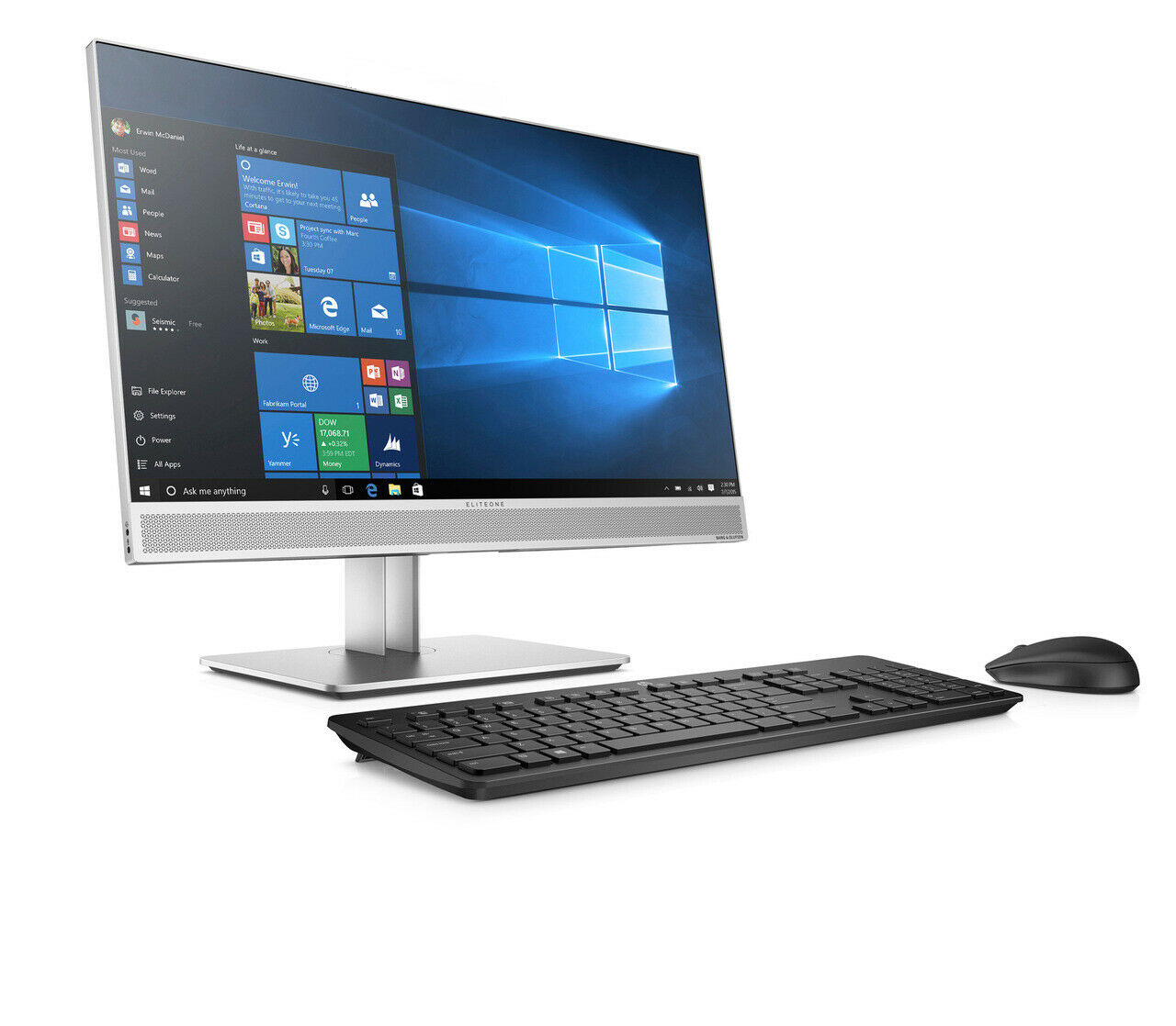 HP SB EliteOne 800 G4 Touch AIO 23.8" CPU i5-8500 3GHz RAM 8GB SSD 256GB 4HV78UT#ABA - Click Image to Close