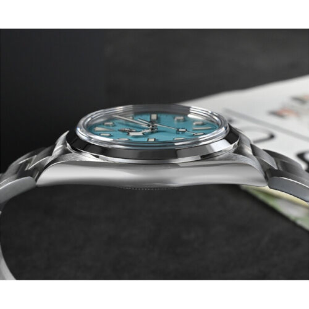 San Martin Diving SN021-G-B2 36mm Automatic Tiffany Blue Dial Diver Watch