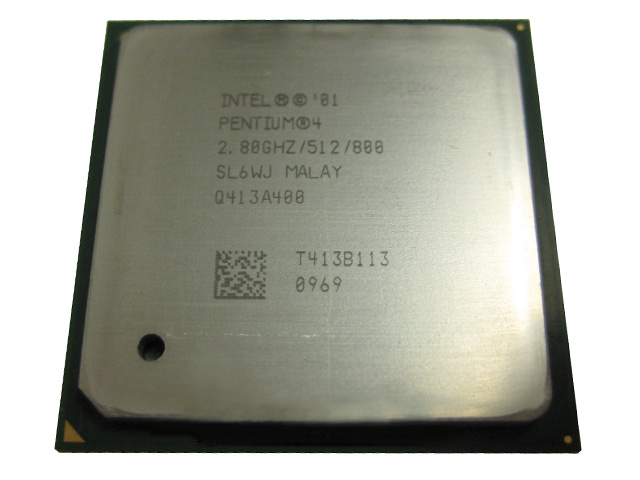 Intel Pentium 4 2.8GHz Processor 800 FSB/512KB L2/478 SL6WJ - Click Image to Close