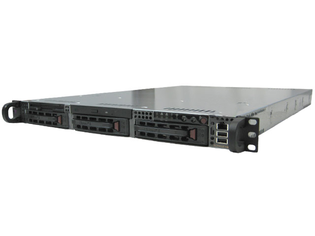 Supermicro 1U Rack SATA Server w// Intel Xeon Quad Core 2.33GHz//2GB RAM X7DBU