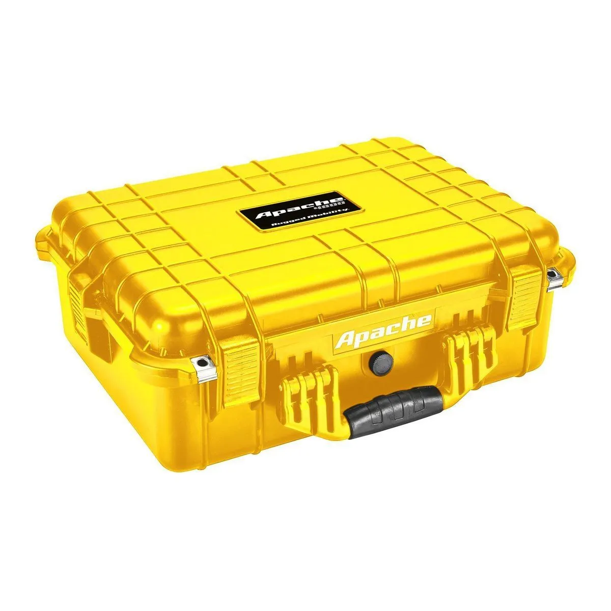 Yellow Apache 4800 Weatherproof Protective Case, X-Large, Watertight, dust-tight, impact resistant protective case