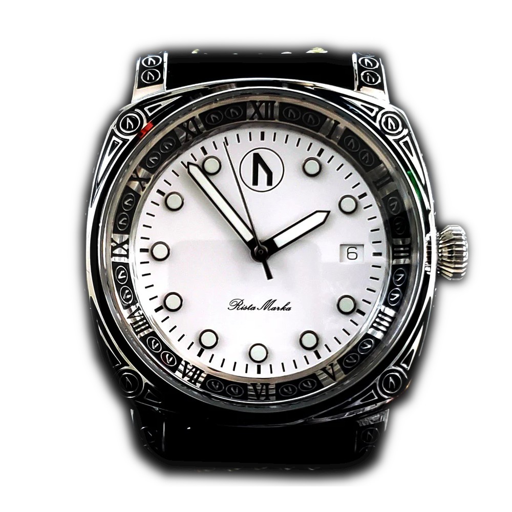 The UGLY watch Rista Marka Dial White 41mm Automatic Watch RM001 - Click Image to Close