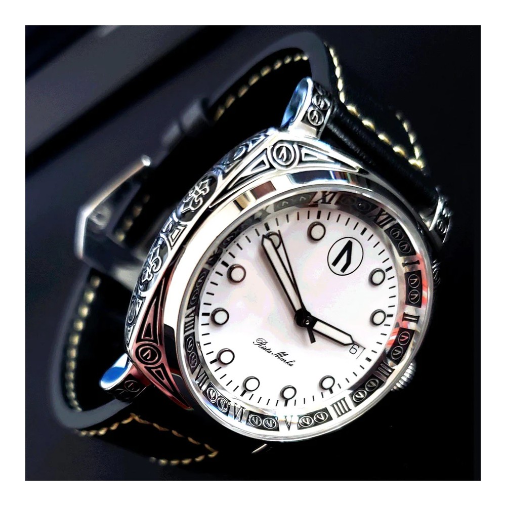 The UGLY watch Rista Marka Dial White 41mm Automatic Watch RM001 - Click Image to Close