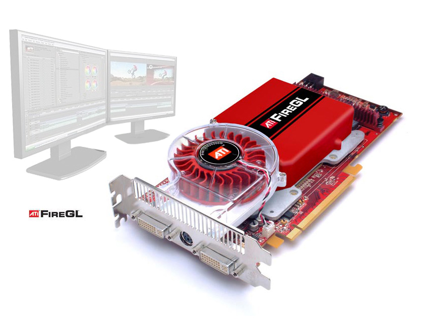 ATI FireGL V7200 PCI-E x16 Graphics Video Card 102A5201821 - Click Image to Close