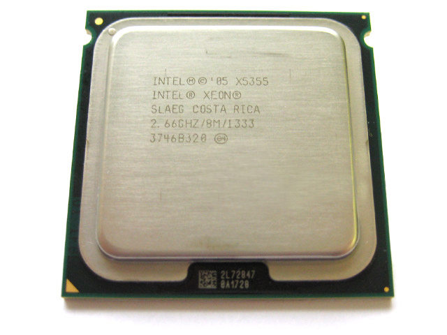 Intel Quad Core Xeon 2.66GHz 8MB L2 Cache Socket LGA 771 X5355 - Click Image to Close