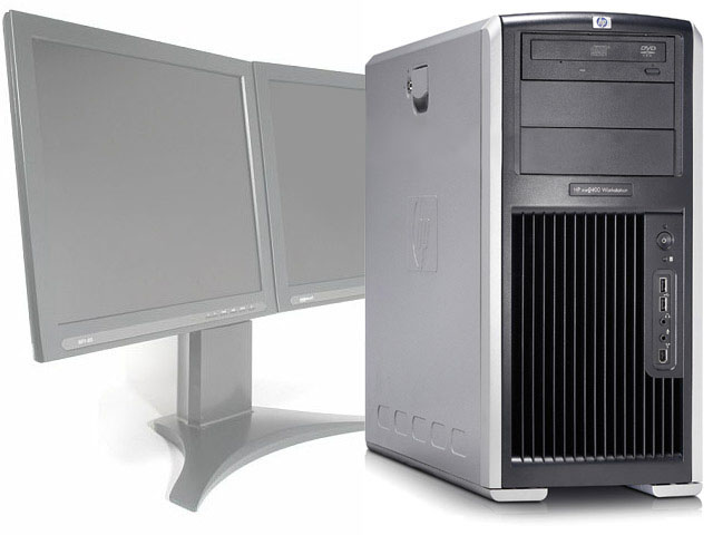 HP XW8200 Workstation PC 1x 2.8GHz/4GB RAM/NVS 290 Video - Click Image to Close