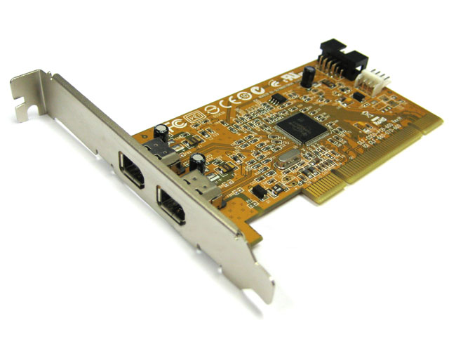 HP PCI Two Port FireWire Card 515182-001, 354614-007 - Click Image to Close